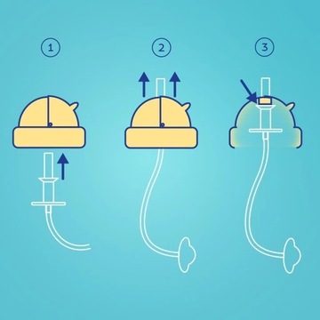 CANPOL KUBEK NIEKAPEK BIDON Z OBCIĄŻONĄ SŁOMKĄ I UCHWYTAMI 6m+ MOUNTAINS