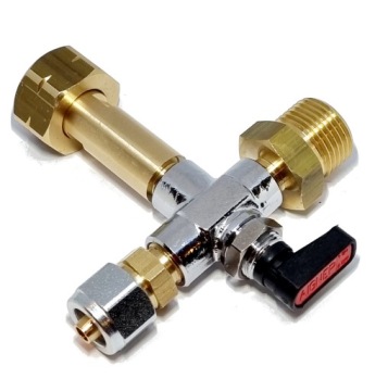 Трехходовой клапан кемперного цилиндра W21,8x1/14