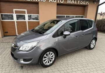 Opel Meriva II Mikrovan Facelifting 1.4 Turbo ECOTEC 120KM 2017 Opel Meriva 1,4 120KM Klimatronik Serwis 2xPDC 1.4 Benzyna 120KM, zdjęcie 11