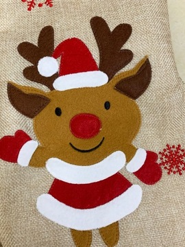 Подарочные носки камин, РАЗНЫЕ УЗОРЫ, 4 шт, 48 см