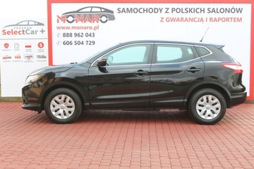 Nissan Qashqai II Crossover 1.5 dCi 110KM 2014 Nissan Qashqai Visia 1.5 dCi 110KM Salon Polska GWARANCJA RAPORT SelectCar+, zdjęcie 8