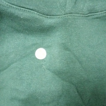 Bershka Ciemnozielona bluza z kapturem M