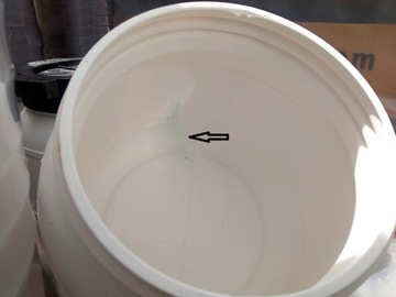 БОЧКА 20 Л, 2 СОРТА, РАЗРЕШЕНА для маринования в рассоле.