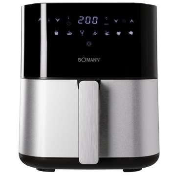 FRYTKOWNICA BEZTŁUSZCZOWA AIR FRYER FRYTOWNICA DUŻA 8 PROGRAMÓW 5L 1450W