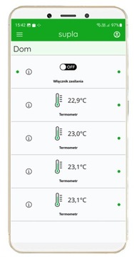 ИНТЕЛЛЕКТУАЛЬНЫЙ ТЕРМОСТАТ SONOFF WiFi 2x2mb SUPLA