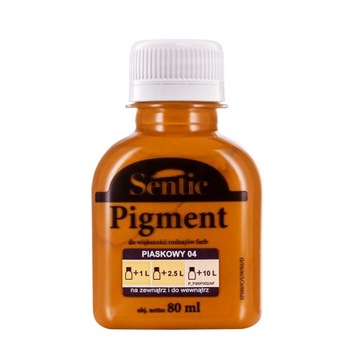 Pigment do farb SENTIC 80ml - PIASKOWY D04