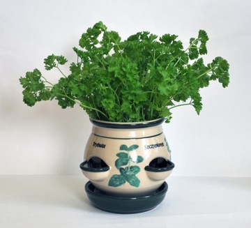 Цветочный горшок с балконами для трав или др. - 12 шт.