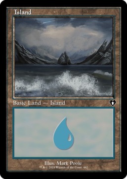 MTG Island *Retro-Frame* FOIL