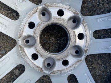 4× DISK HLINÍK MERCEDES 204 C TŘÍDA 7.5" X 17" 5X112