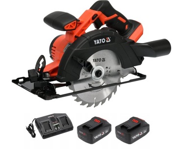Piła tarczowa Yato 165 YT-82811 + 2 x 4 Ah + stacja ładująca Lublin