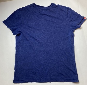 Superdry Super DRY ORYGINLNY GRANATOWY T SHIRT/ KOSZULKA /L