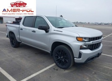 Chevrolet Silverado II 2020 Chevrolet Silverado 2020r., 1500 short custom, od ubezpieczalni 4.3 Benzyna