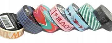 OZDOBNA TAŚMA SAMOPRZYLEPNA PAPIEROWA WYTRZYMAŁA