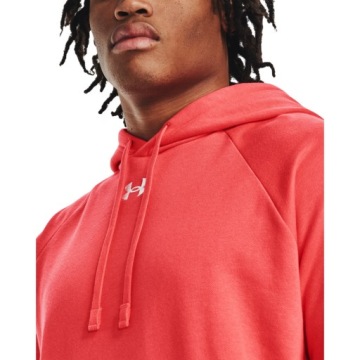 Under Armour Sweatshirt Ua Rival Fleece Hoodie 1379757 Красный Loose Fit