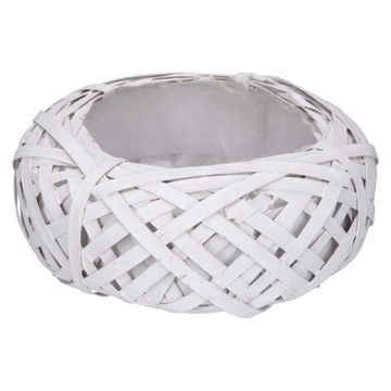 Плетеная крышка для горшка, розетка, цветочный горшок, балкон, терраса, 25 см