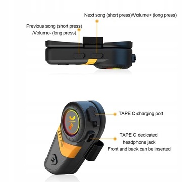 BLUETOOTH НАУШНИКИ ШЛЕМ МОТОЦИКЛСКИЙ ШЛЕМ МУЗЫКА