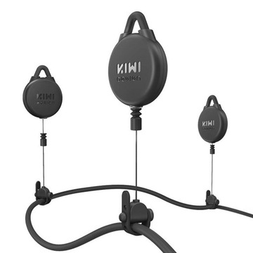 KIWI DESIGN PODWIESZANY SYSTEM HACZYKÓW DO KABLI 3SZT DO META QUEST 2 3 PRO