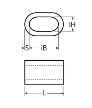 МЕДНЫЙ ЗАЖИМ ДЛЯ ВЕРЕВКИ 3 мм 30730