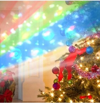 BAŁWAN ŚWIĄTECZNY PROJEKTOR LED BAŁWANEK OZDOBA ŚWIĄTECZNA