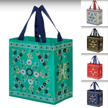 МАЛЕНЬКАЯ ПОКУПОЧНАЯ СУМКА 10 Л FRASPO FOLKLOR БЕЛАЯ