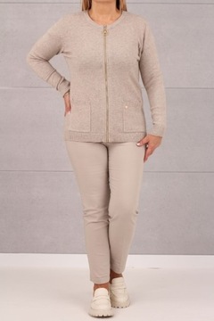 ЖЕНСКИЙ ДЖЕМПЕР, БОЛЬШОЙ РАЗМЕР, ПРОСТОЙ БАЗОВЫЙ ЧЕХОЛ С КАРМАНАМИ