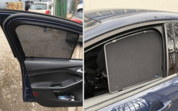 Солнцезащитные шторки, предназначенные для Ford Focus 3 III MK3 Sedan