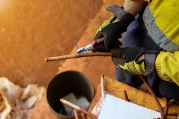 Зажимы для кабеля УФ, черные, 2,5x150