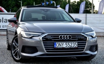 Audi A6 C8 Avant 2.0 40 TDI 204KM 2020 Audi A6 Avant LED Navi SKORA FULL LED bogato wyposazony grzane fotele 2.0