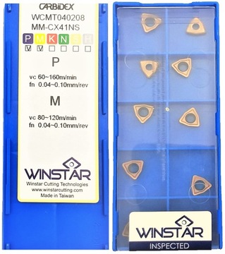 PŁYTKA PŁYTKI WIELOOSTRZOWA WCMX WCMT 040208 10szt