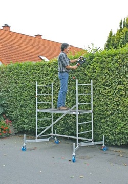 Алюминиевые леса Krause ClimTec 3 м + колеса 125