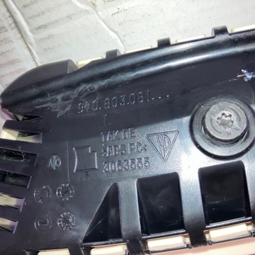 AIRBAG ULOŽENÍ LEVÝ SEDADLA LEVÉHO PORSCHE PANAMERA 970 10-14 KRÉMOVÁ