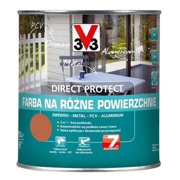 V33 na różne powierzchnie papryka 0,75L satyna