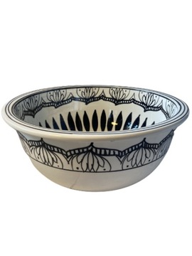 ORIENTALNA CERAMICZNA UMYWALKA ZLEW@MAROKO@@DEKOR@