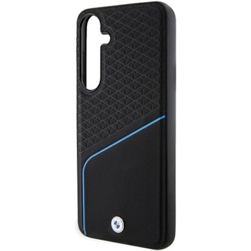 Кожаный чехол BMW Signature с задней крышкой MagSafe для Samsung Galaxy S24+