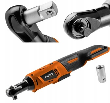 NEO GRZECHOTKA AKUMULATOROWA ENERGY+ 18V, 3/8”