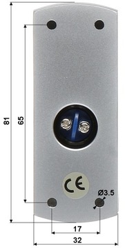 Кнопка открытия двери АТЛО-ПБ-2