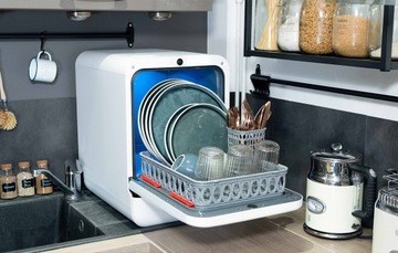 DAAN TECH BOB MINI ПОСУДОМОЕЧНАЯ МАШИНА МАЛЕНЬКАЯ КОМПАКТНАЯ ОТДЕЛЬНО СТОЯЩАЯ НАСТОЛЬНАЯ МАШИНА