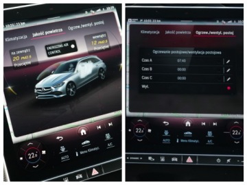 Mercedes Klasa C W206 2023 Mercedes C220d 220koni HUD Digital-Led Webasto ACC keyles Blis Komforty LKA, zdjęcie 15