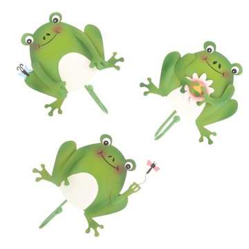 крючок для полотенец крючок в форме лягушки 3 шт.