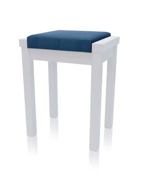 LINEA табурет из бука, белый каркас