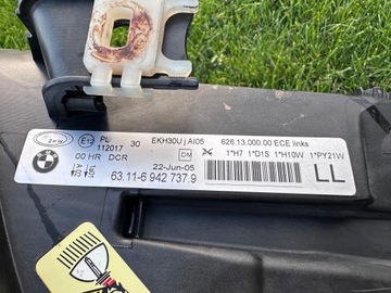 BMW 3 E90 E91 04-08 XENON DISKRÉTNÍ SVĚTLO PŘEDNÍ LEVÝ EVROPA