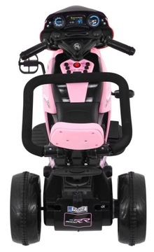 Для детей коляска велосипед электрический мотоцикл розовый пенопласт аудио поручень