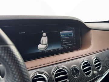 Mercedes Klasa S W222 Limuzyna wersja długa Facelifting 2.9 400d 340KM 2018 Mercedes-Benz Klasa S S 400 D 4MATIC PelnaOpcja SalonPolska SerwisASO VAT23, zdjęcie 19
