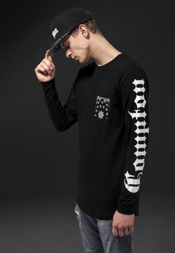 Longsleeve MT328 Compton Pocket Bandana Black Mister Tee S