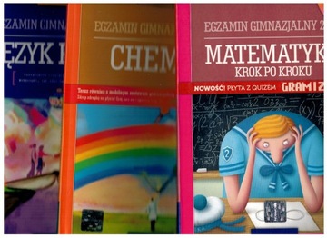 EGZAMIN GIMNAZJALNY MATEMATYKA, JĘZYK POLSKI, CHEMIA OPERON VADEMECUM