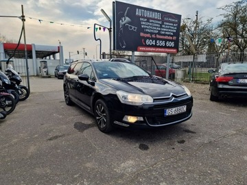 Citroen C5 III Tourer 2.0 HDi FAP 136KM 2009 Citroen C5 2.0 HDI 136 KM, Automat, Klimatyzacja,