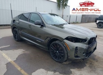BMW X6 G06 2024 BMW X6 M60I 2024 4.4l 4.4 Benzyna 523KM