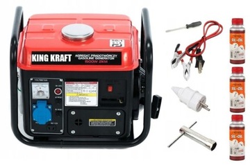 Портативный однофазный генератор электроэнергии KINGKRAFT 1500 Вт, 2 л.с.
