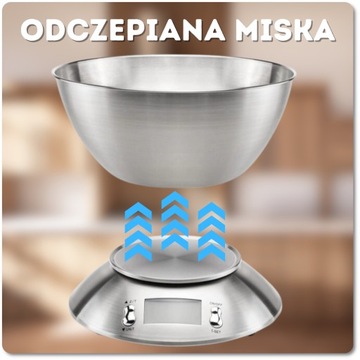 СОВРЕМЕННЫЕ КУХОННЫЕ ВЕСЫ СО СЧЕТЧИКОМ КАЛОРИЙ, ЧАШЕЙ, ФУНКЦИЕЙ ТАРЫ