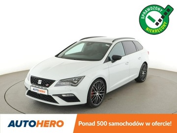 Seat Leon III CUPRA ST Facelifting 2.0 TSI 300KM 2018 Seat Leon Cupra 300 Automat Panorama navi